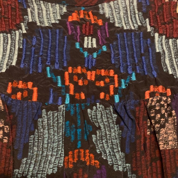 NWT Tolani Caitlyn Long Sleeve Top Size XL Color Black-Multi - Picture 8 of 13